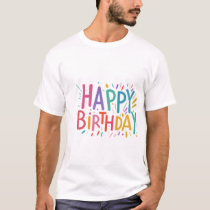 T-shirt Joyeux anniversaire