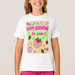 T-shirt Joyeux anniversaire