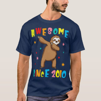T-shirt Joyeux Anniversaire 10 Ans Oncle Tante Frère Sis