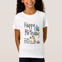 Joyeux anniversaire à la meilleure maman du monde