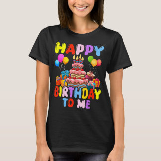 T-shirt Joyeux Anniversaire À Moi Fête D'anniversaire