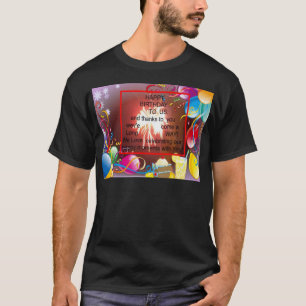 T-shirt Joyeux anniversaire à nous Art Imprimer