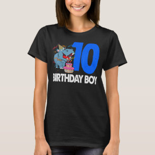 T-shirt Joyeux anniversaire garçon 10 femmes amusantes Hip