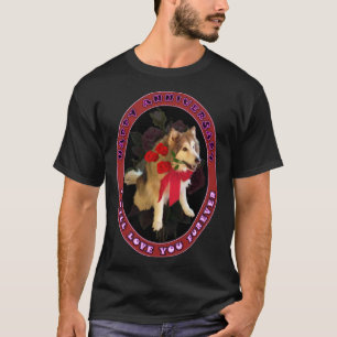 T-shirt Joyeux Anniversaire Je t'aimerai pour toujours ou