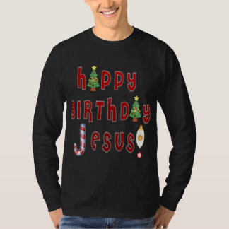 T-shirt Joyeux anniversaire Jésus chrétien