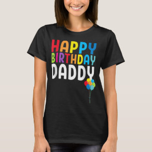 T-shirt Joyeux anniversaire papa mignonne bébé papa's Birt