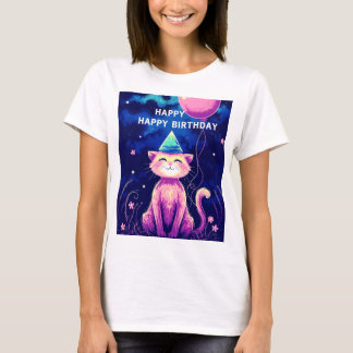 T-shirt Joyeux anniversaire pour toi