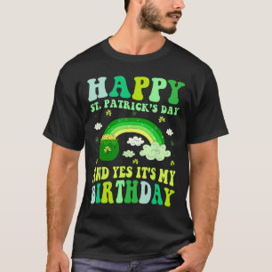 T-shirt Joyeux anniversaire Saint-Patrick Saint Paddys Fem