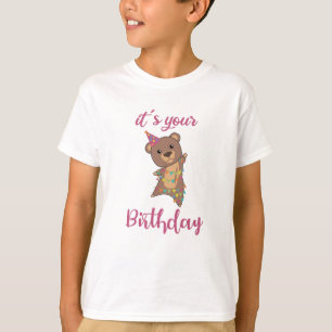 T-shirt Joyeux Anniversaire Souhaite Vous Porter De Mignon