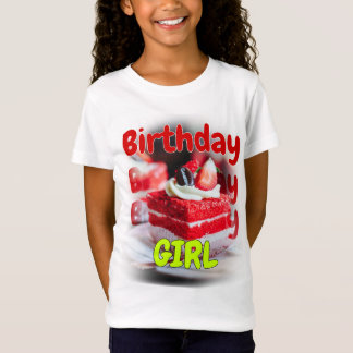 T-Shirt Joyeux Anniversaire T Chemise Girl