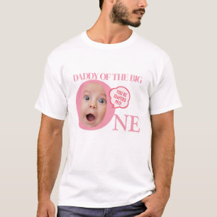 T-shirt Joyeux anniversaire T pour 1er anniversaire fête