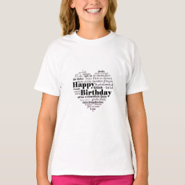 T-shirt Joyeux anniversaire Tee