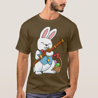 T-shirt Joyeux Bassooniste de Pâques Bassoon Musique Bunny