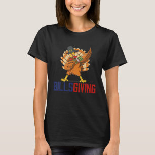 T-shirt Joyeux BillsGiving Poulet Dabbing Dinde 2