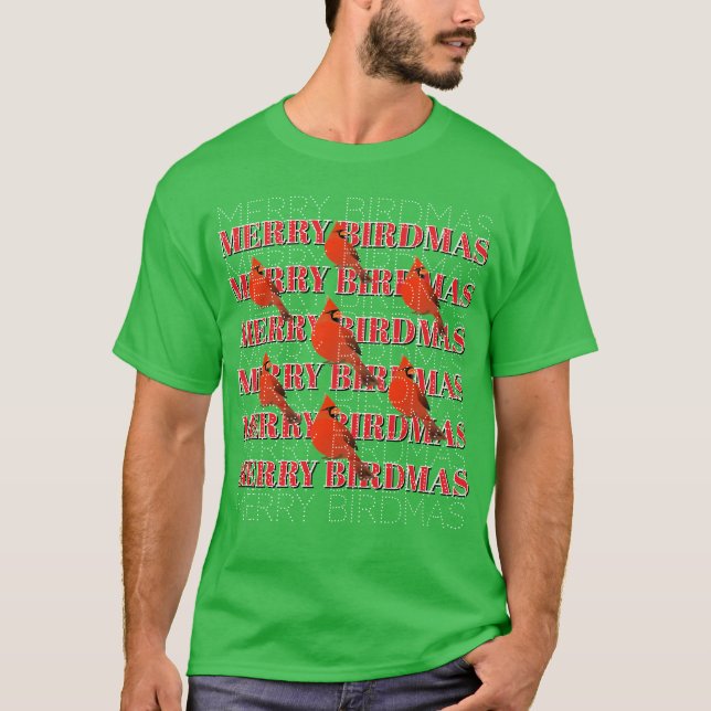 T-shirt Joyeux BIRDMAS (Devant)