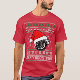T-shirt Joyeux Boostmas Turbo Noël laid