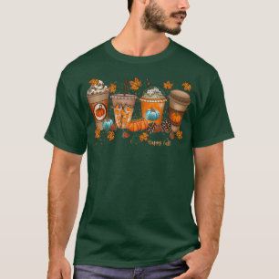 T-shirt Joyeux café d'automne