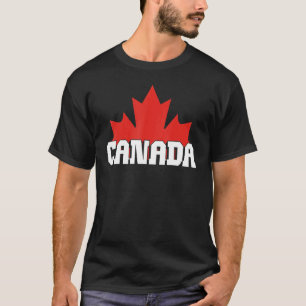 T-shirt Joyeux Canada Fête du Canada Mable Leaf Pays canad