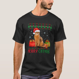 T-shirt Joyeux Catmas Chat Vilain Noël Somalien Catch Mama