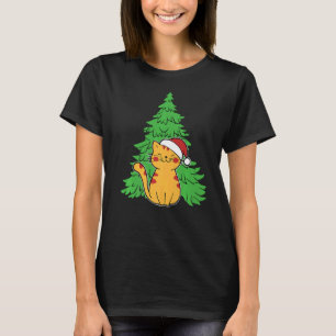 T-shirt Joyeux Catmas Noël Famille Assortie Santa Kitte
