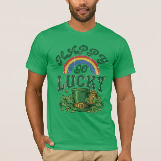 T-shirt Joyeux Chanceux Saint-Patrick