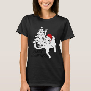 T-shirt Joyeux Chat qui lèche le cul de Cat Chatton