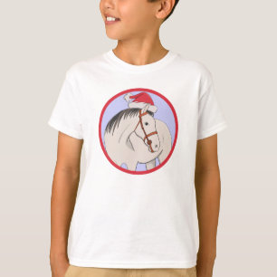 T-shirt Joyeux Cheval de Noël