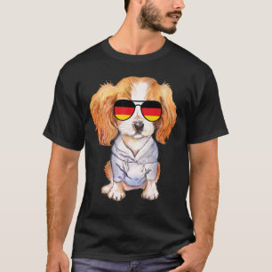 T-shirt Joyeux chien animal amour mignonne chiots hommes f