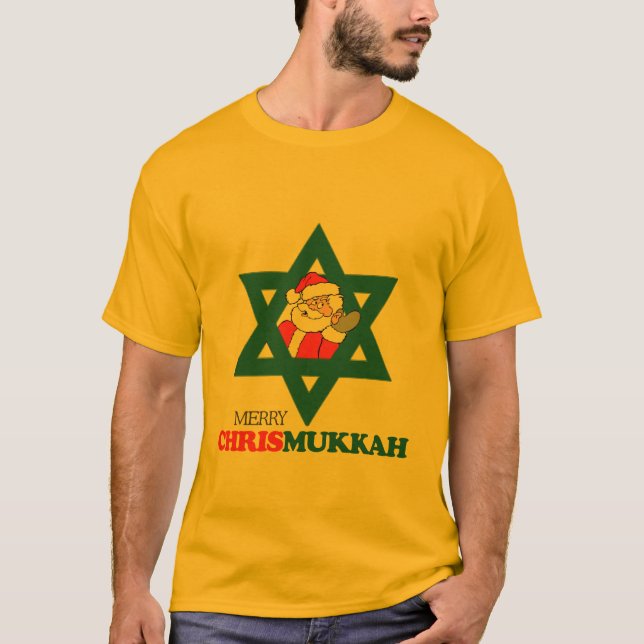 T-shirt Joyeux Chrismukkah - (Devant)