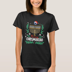 T-shirt Joyeux Chrismukkah Christmas Jewish Hanoukka 2020