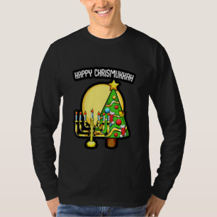 T-shirt Joyeux Chrismukkah Hanukkah Noël Juif 3