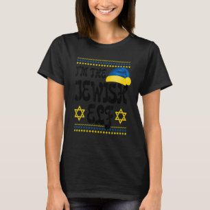 T-shirt Joyeux Christmukkah Juif Je suis l'Elfe Juif Chris