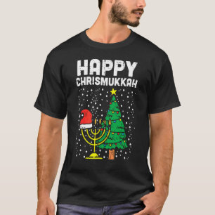 T-shirt Joyeux Christmukkah Noël juif Hanukkah Chanu
