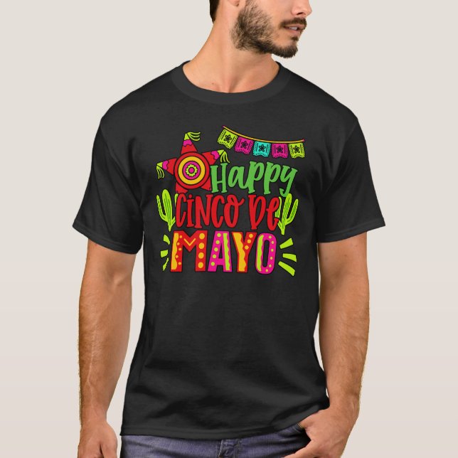 T-shirt Joyeux CINCO DE MAYO (Devant)