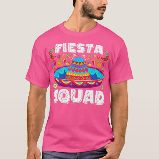 T-shirt Joyeux Cinco De Mayo Lets Fiesta Squad 5 Mai Mexi