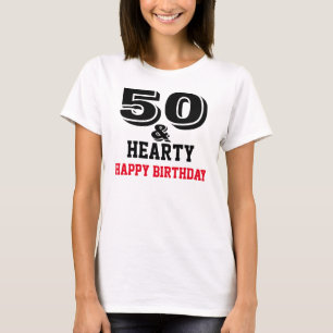 T-shirt Joyeux ciquantième anniversaire
