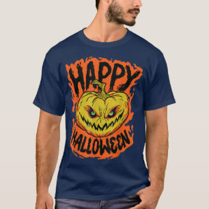 T-shirt Joyeux Citrouille Halloween JackoLantern