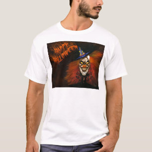 T-shirt Joyeux Clown effrayant d'Halloween