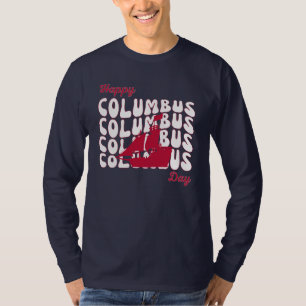 T-shirt Joyeux Columbus Day Hommes