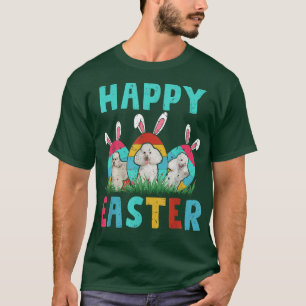 T-shirt Joyeux Cool de Pâques Vintage lapin rétro Pâques p
