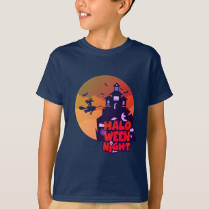 T-shirt Joyeux costume de nuit d'Halloween pour les garçon