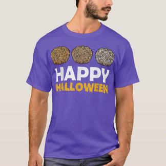 T-shirt Joyeux Costume Lazy d'Halloween Cute Citrouille Le