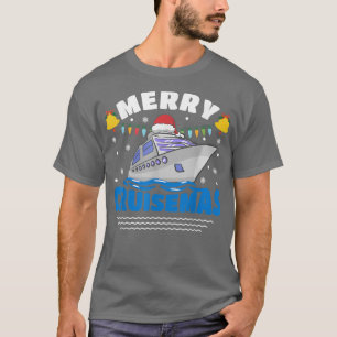 T-shirt Joyeux Cruisemas Drôle de Famille de Bateau de Cro