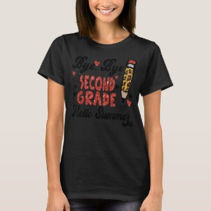 T-shirt Joyeux Dernier Jour De L'École Au Bye De L'Enfer D