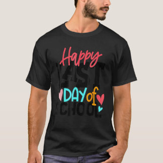 T-shirt Joyeux Dernier Jour D'École Remise Des Diplômes E