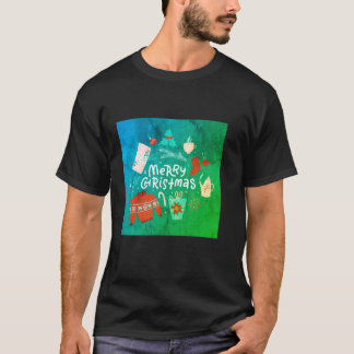 T-shirt Joyeux design graphique de Noël