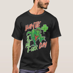 T-shirt Joyeux Dinosaure De La Journée St Pat Trex Pour La