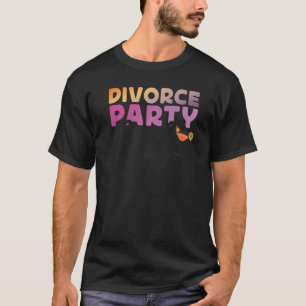 T-shirt Joyeux Divorce Party Divorce Party Squad