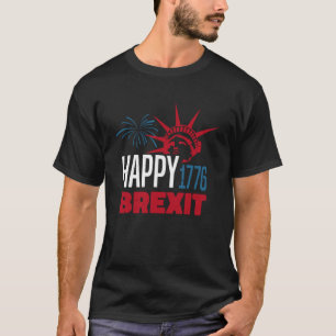 T-shirt Joyeux drapeau américain 4 juillet du Brexit de 17