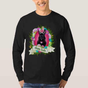 T-shirt Joyeux Easter Scottish Terrier portant Bunny Ear E
